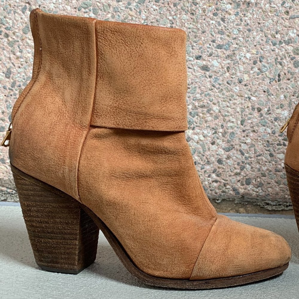 rag & bone Classic Newbury Ankle Boots Sable Suede